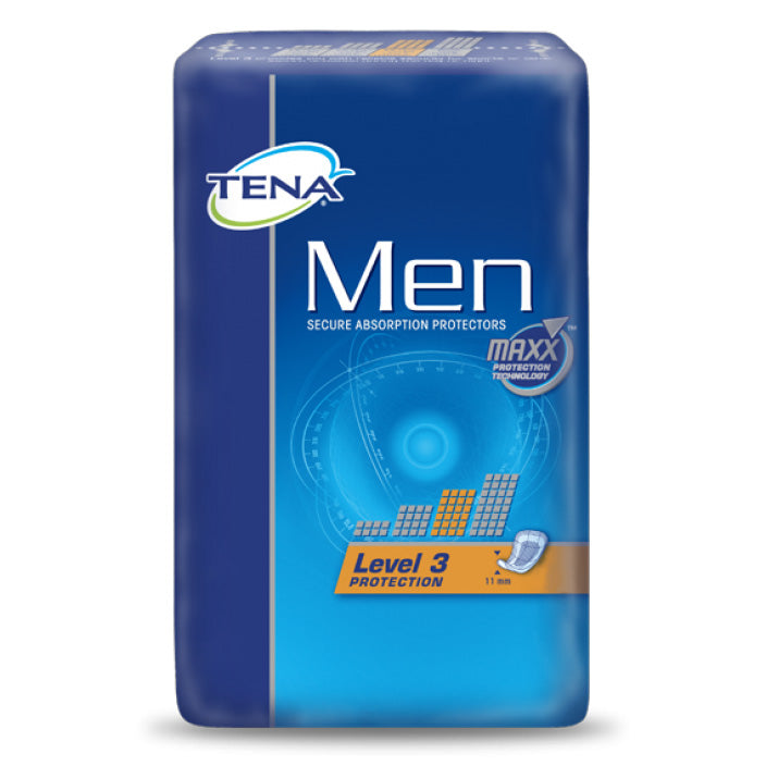 Tena Men Livello 3 - Pannoloni Incontinenza Sagomati Maschili 16 Pezzi