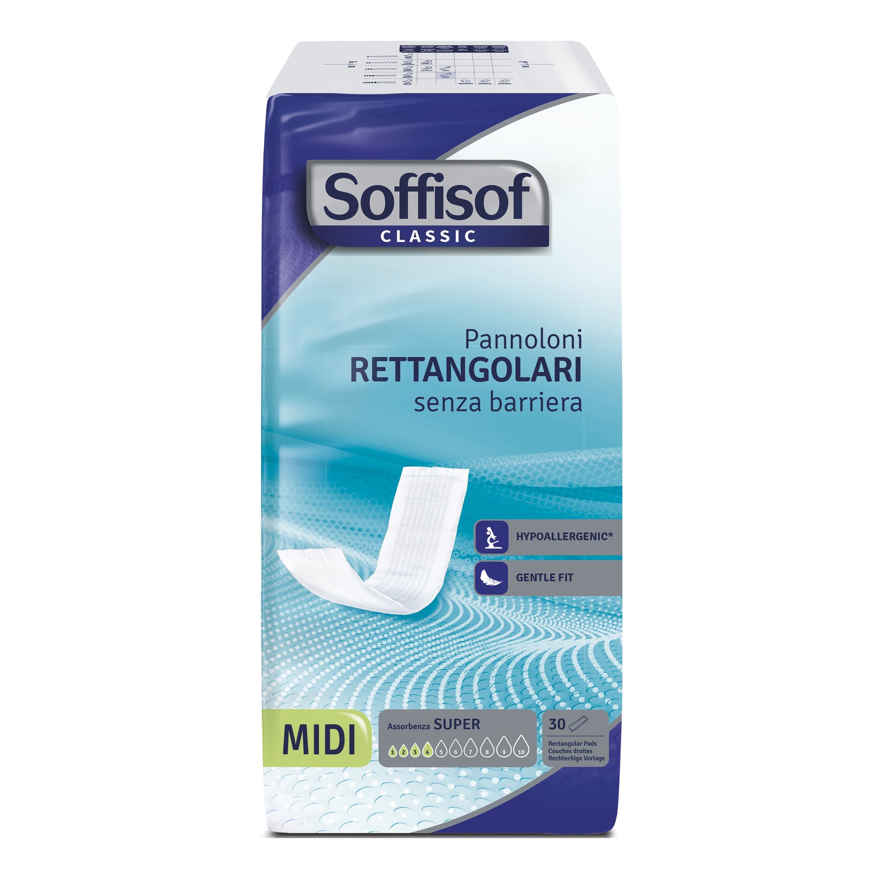 SOFFISOF C PANN RET S/BAR 30PZ
