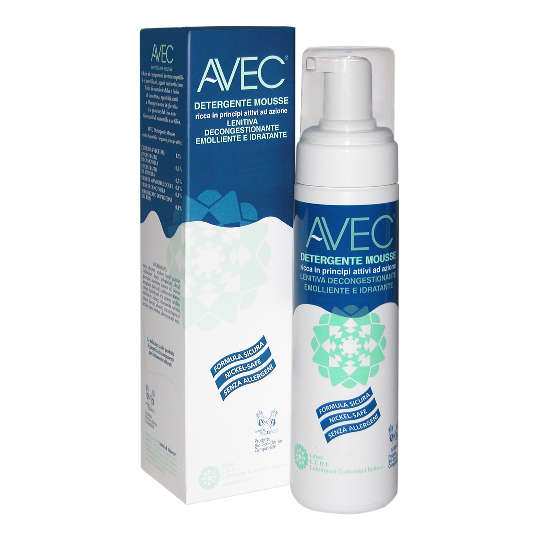 AVEC DETERGENTE MOUSSE 200ML
