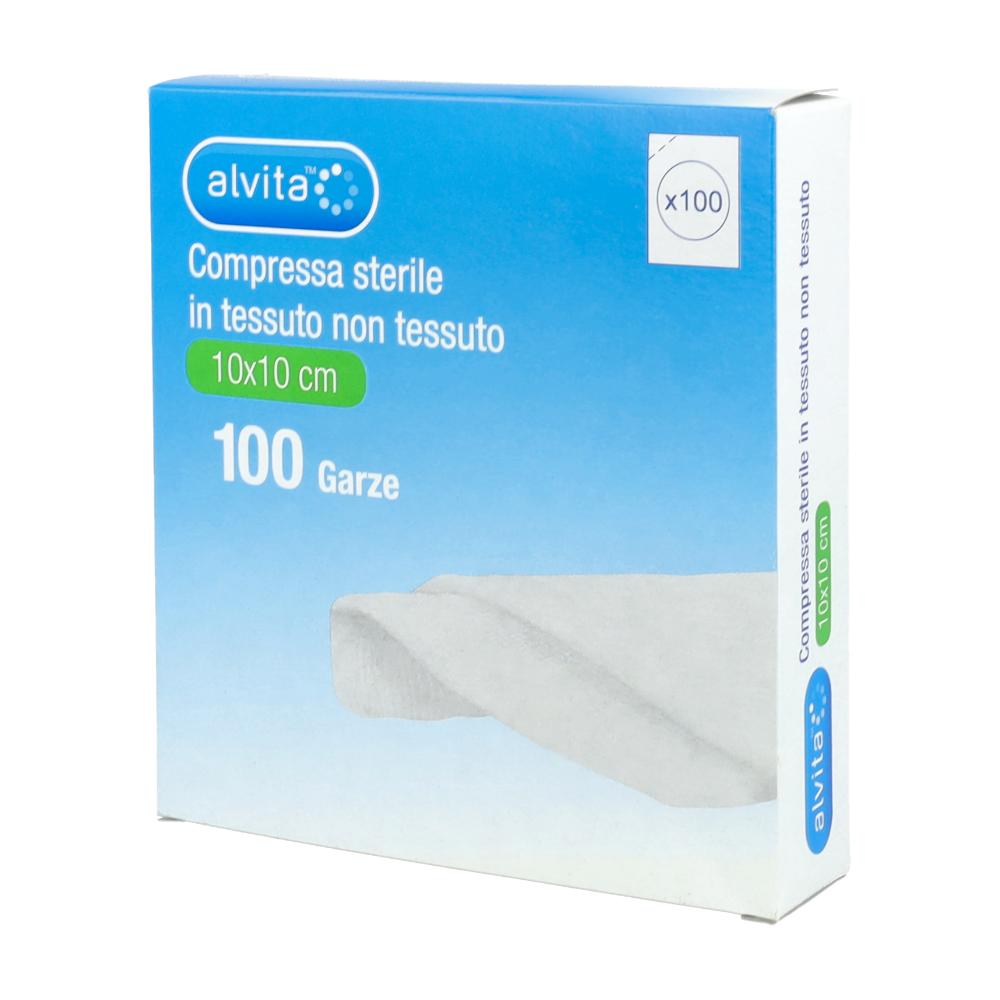 ALVITA GARZA TNT 10X10CM 100PZ  
