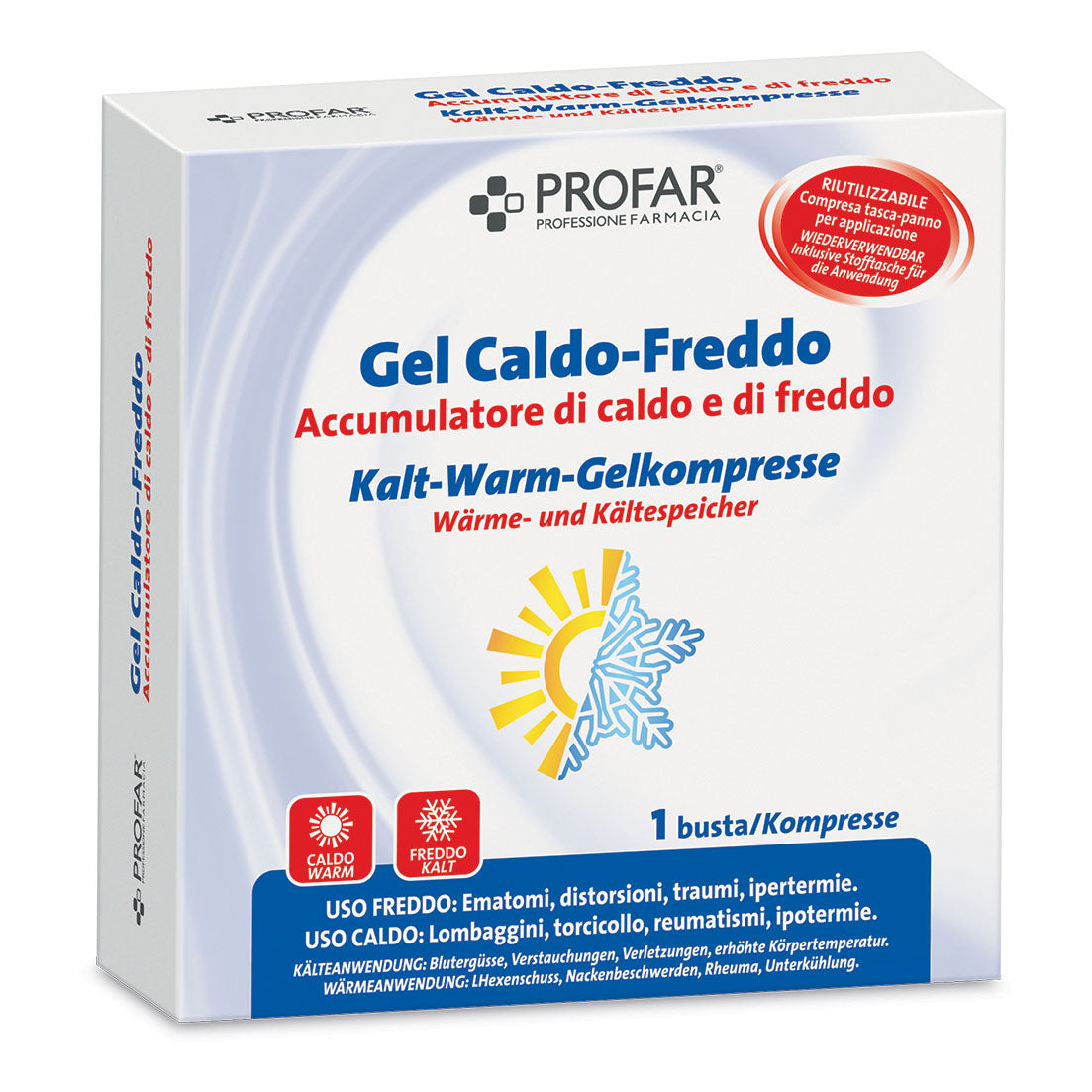 PROFAR GEL CALDO FREDDO 1BUS  