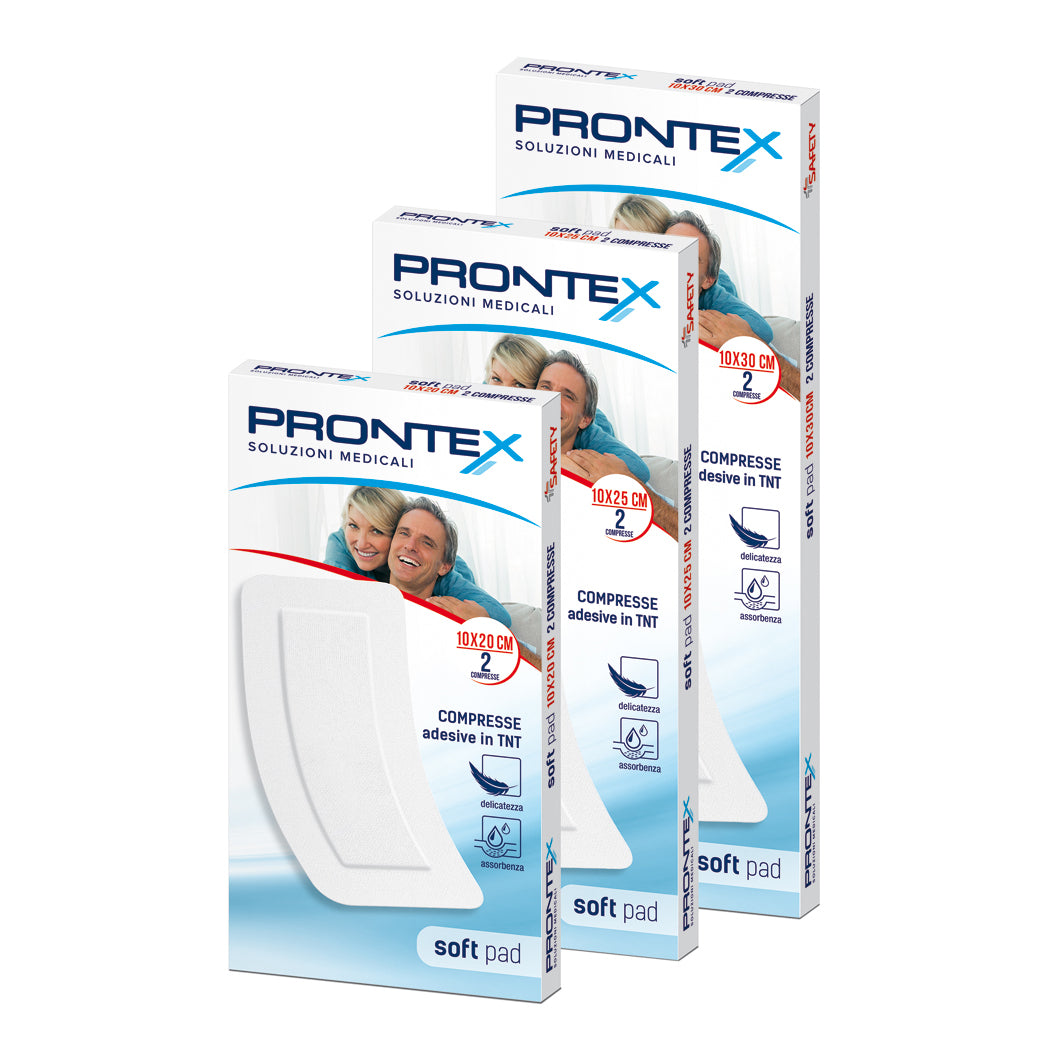 GARZA PRONTEX SOFT 10X12,5 6PZ
