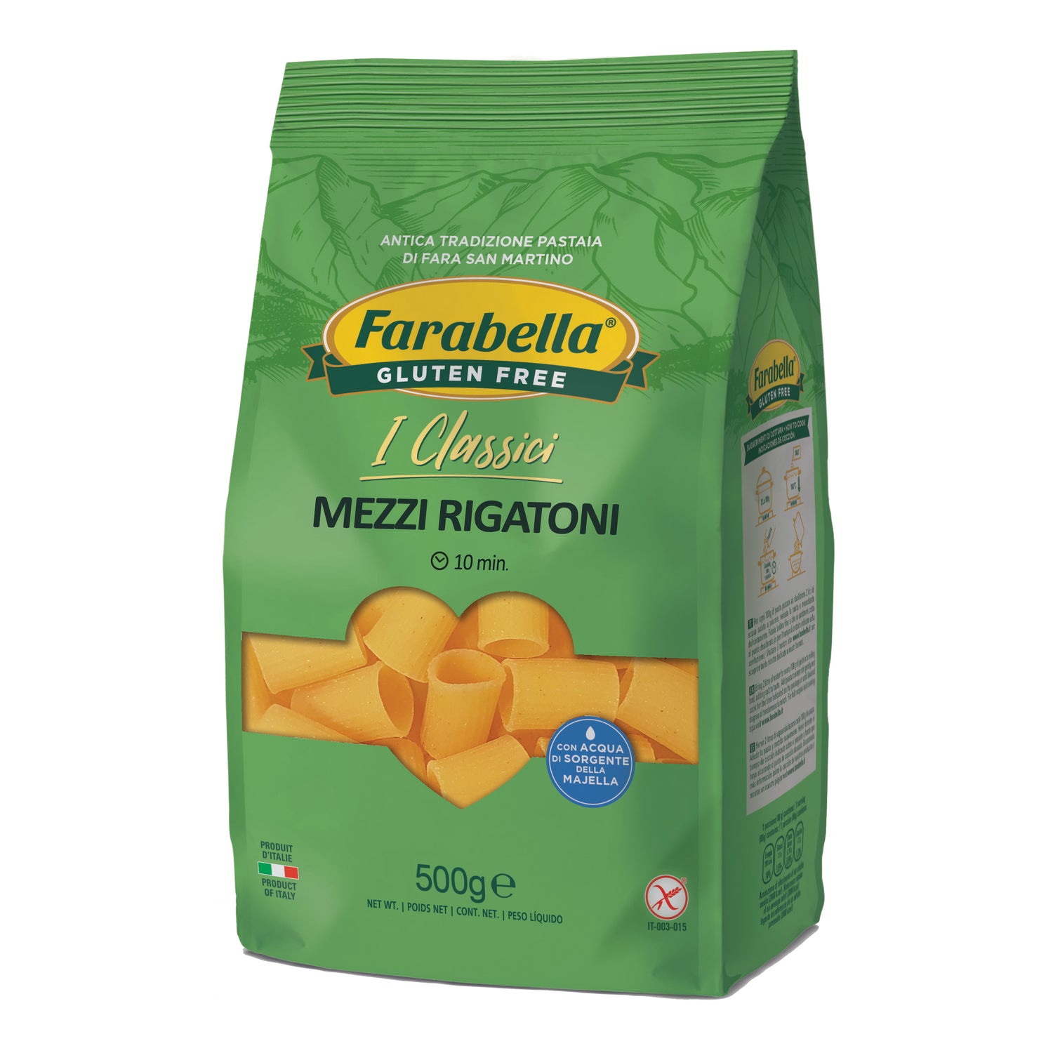 FARABELLA MEZZI RIGAT 500G
