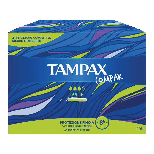 TAMPAX COMPAK SUPER 24PZ  