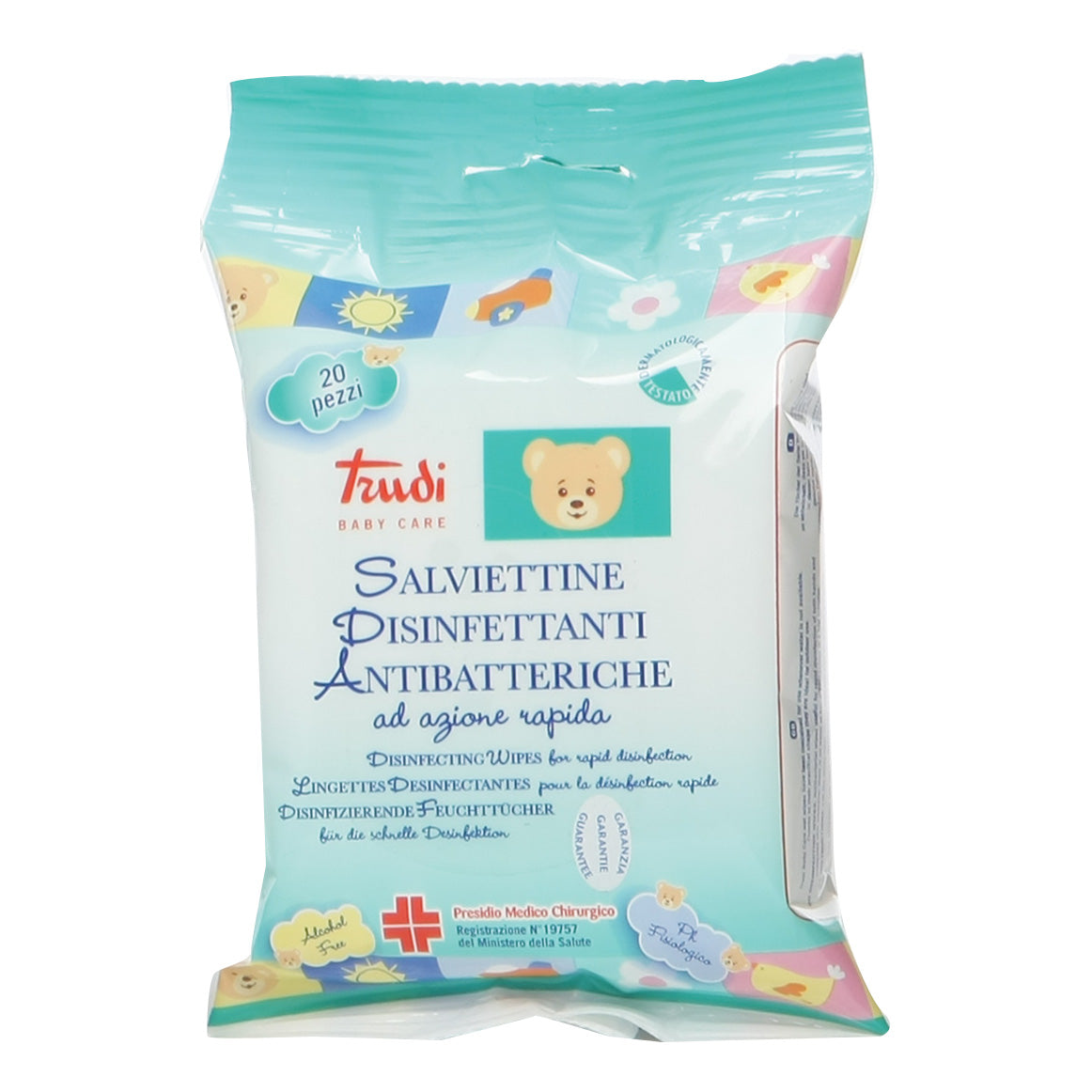 TRUDI BABY C SALV DISINF 20PZ
