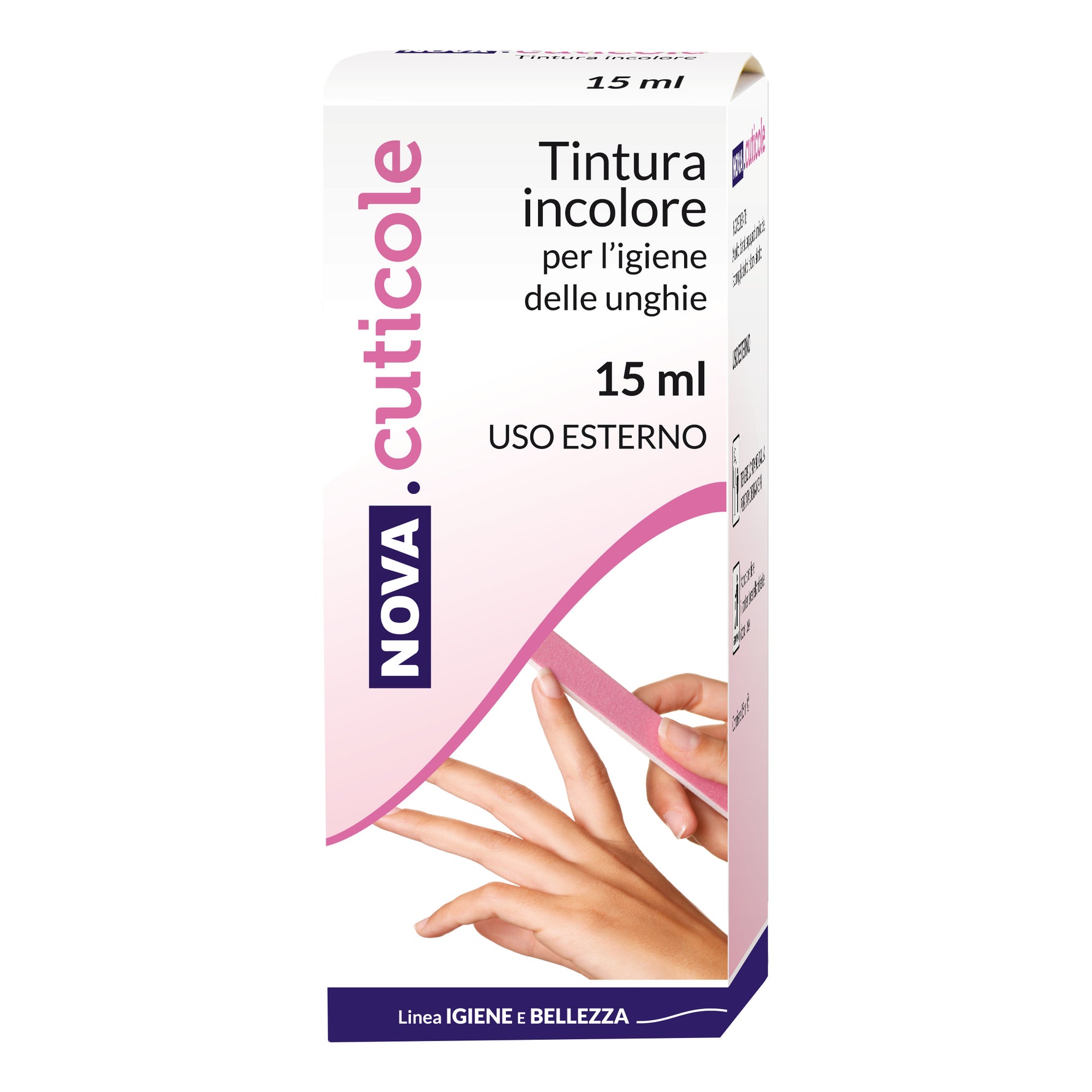 NOVA CUTICOLE TINTURA INCOLORE
