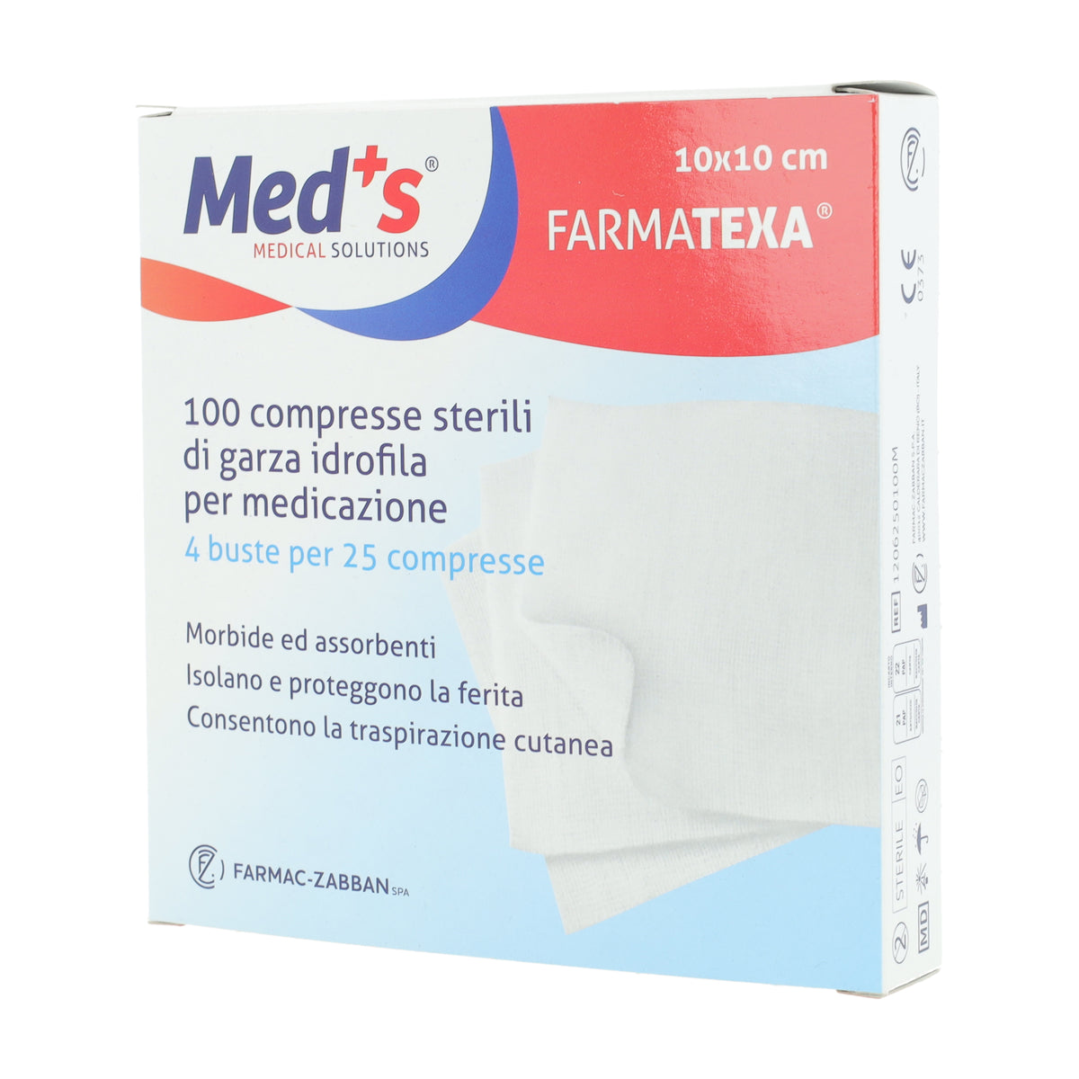 GARZA MEDS FARM2/8 10X10 100P  