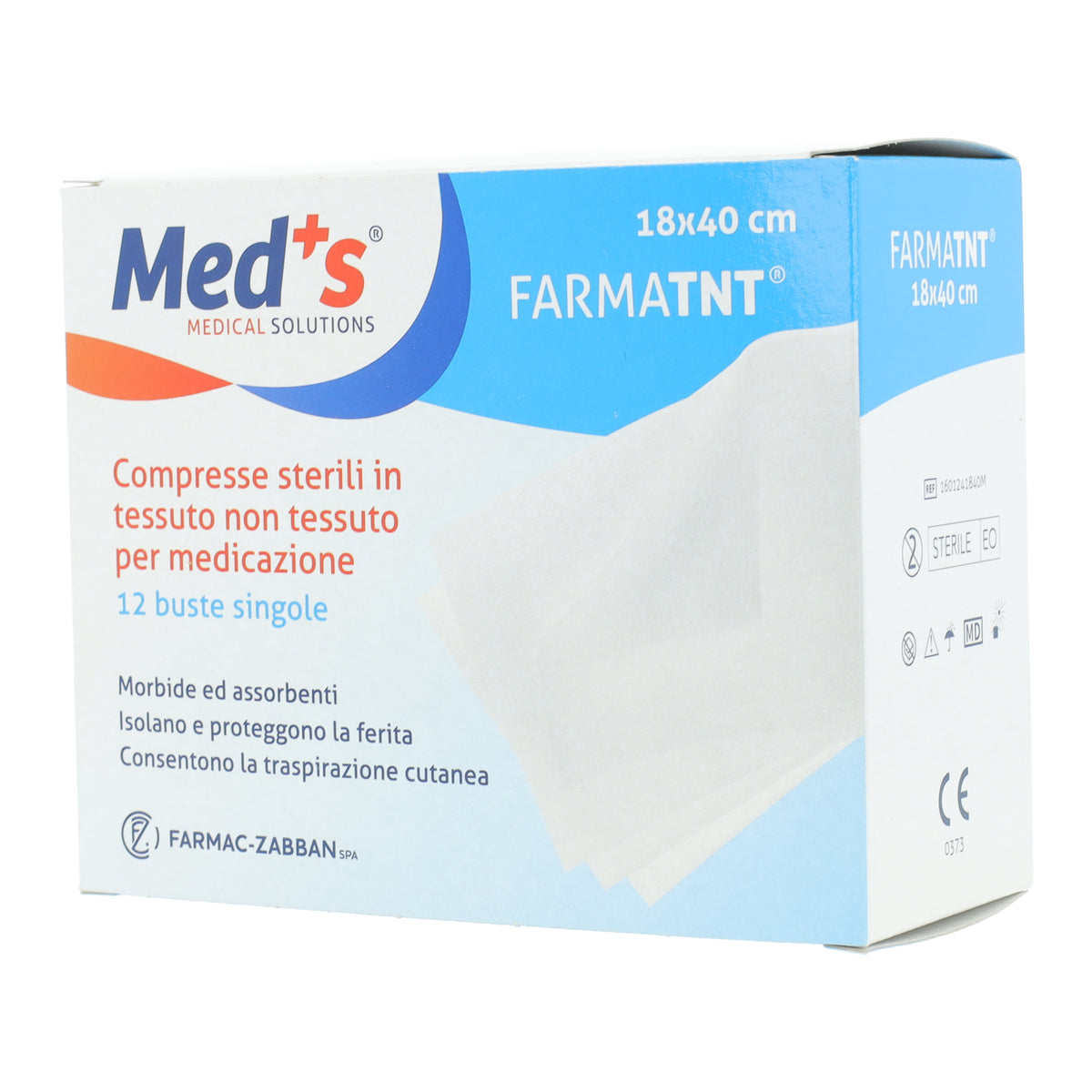 GARZA MEDS TNT 18X40CM 12PZ  
