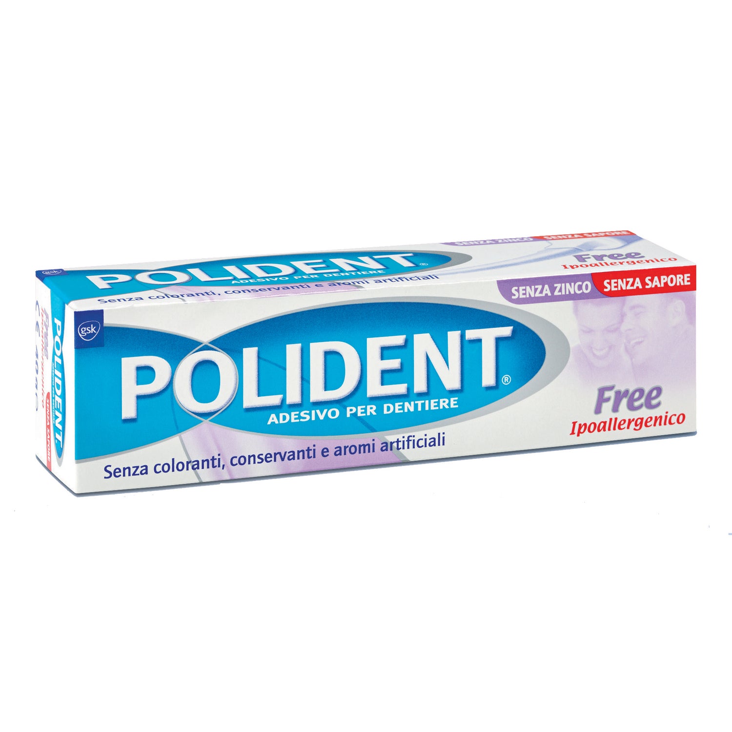Polident Gusto Neutro - Adesivo Per Dentiere 40g