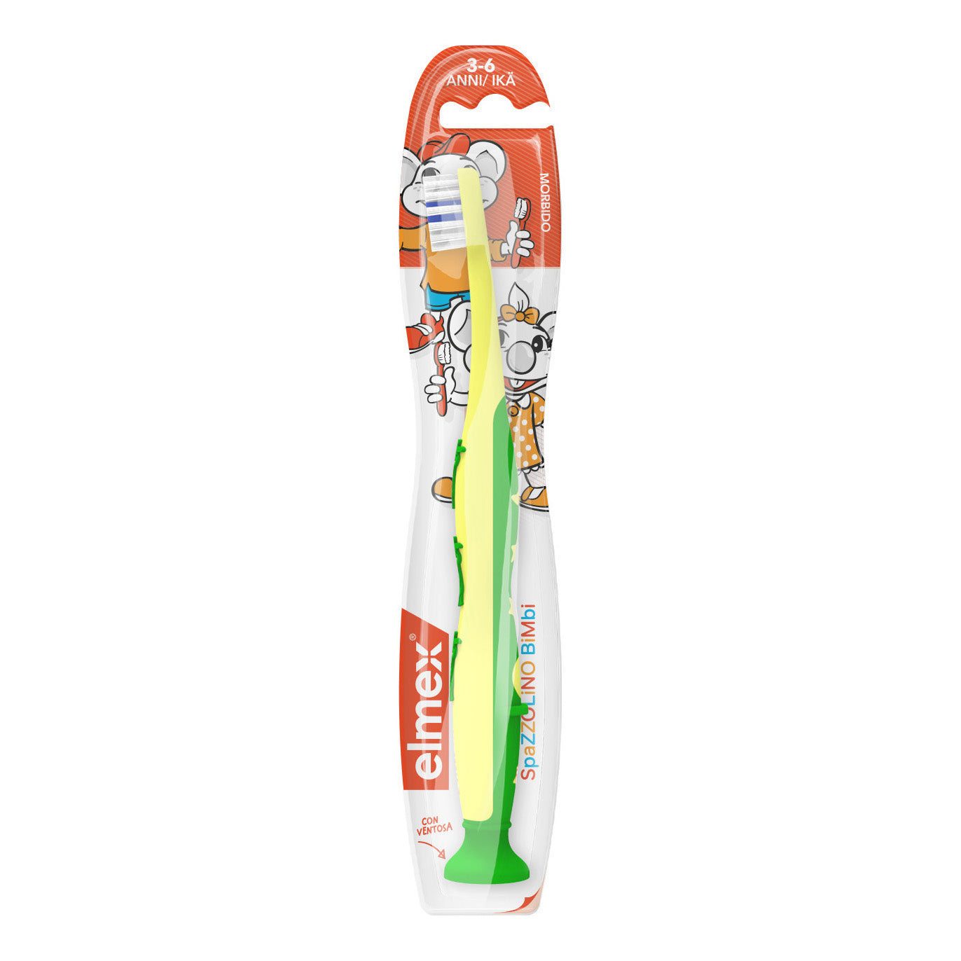 Elmex Bimbi spazzolino bambini 3-6 anni 1 pezzo
