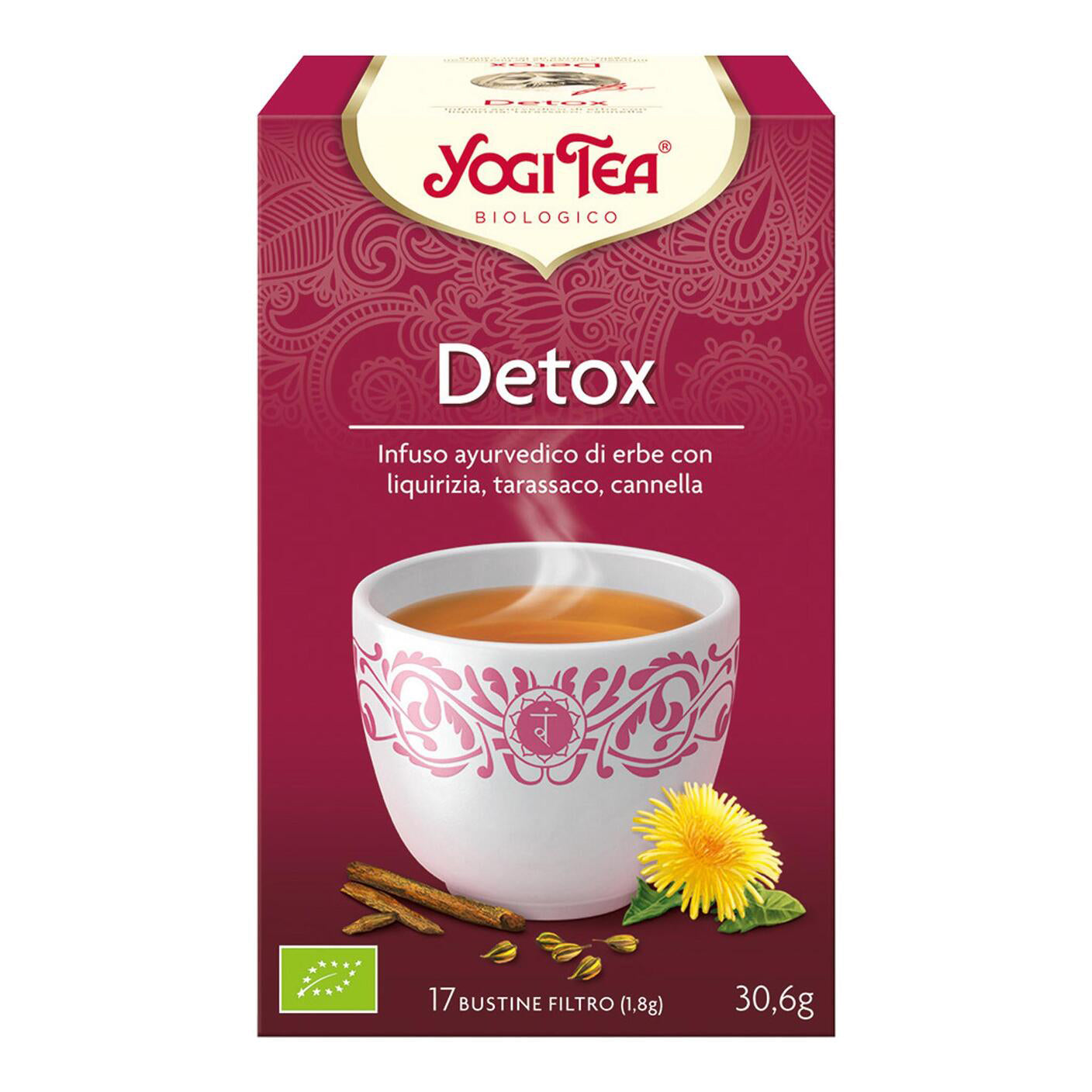 YOGI TEA DETOX BIO 30,6G