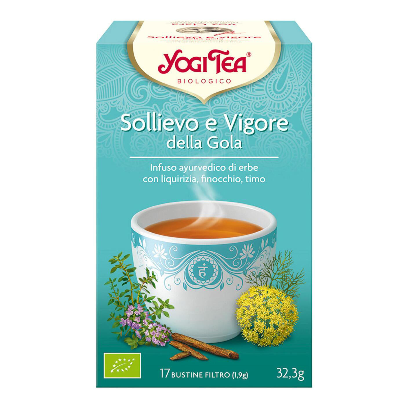 YOGI TEA SOLLIEVO/VIGORE GOLA