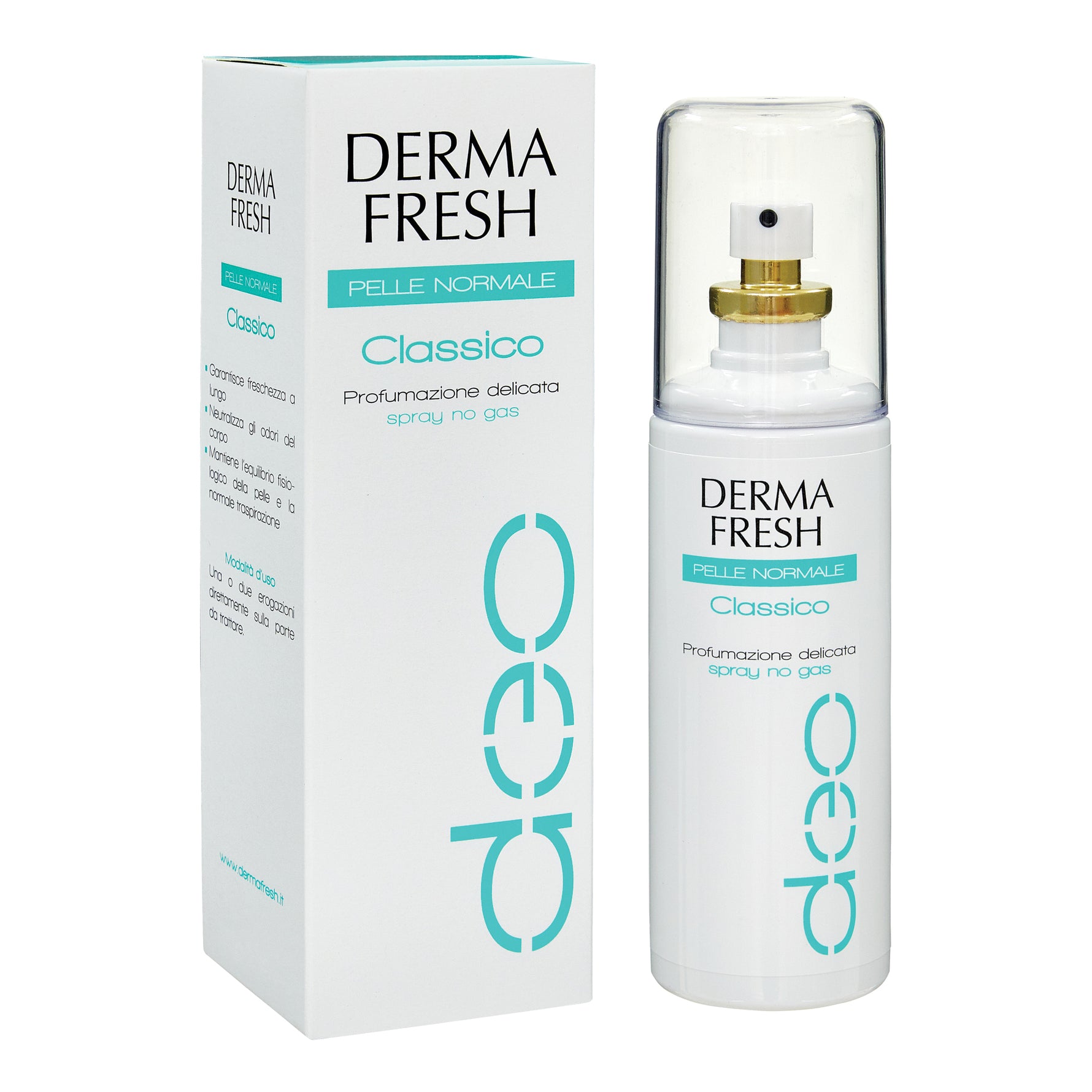Dermafresh Pelle Normale Deodorante Classico Spray No Gas 100ml
