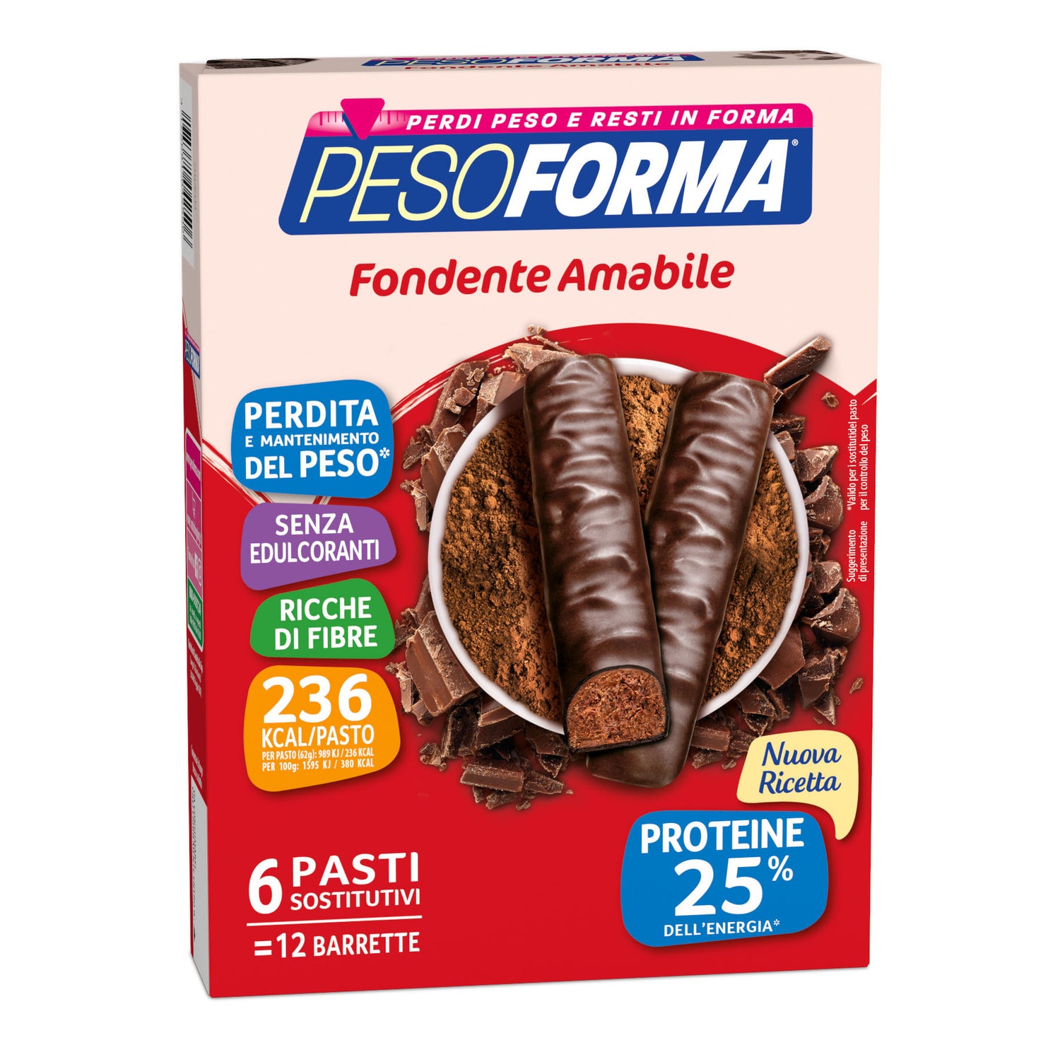 PESOFORMA BARRETTE DARK 12PZ