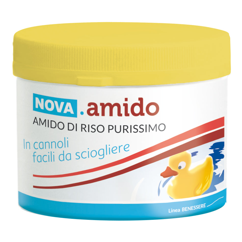 Nova Amido di Riso | Bagno Lenitivo Pelli Delicate | 250g  