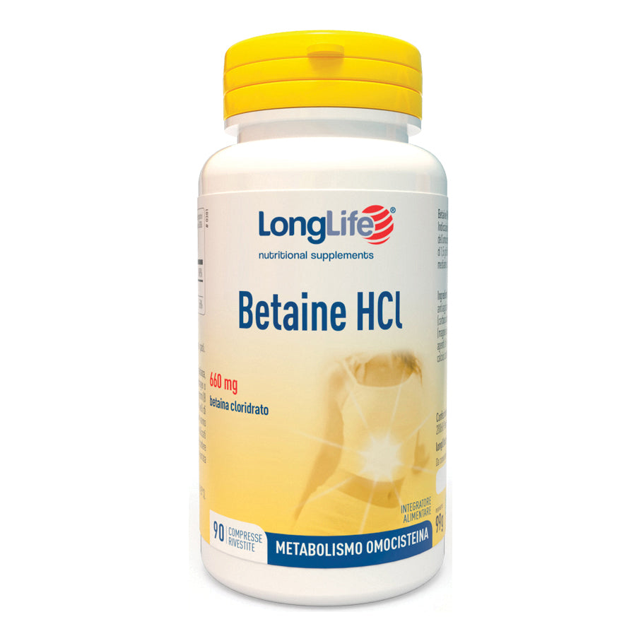 LONGLIFE BETAINE HCL 90CPR RIV