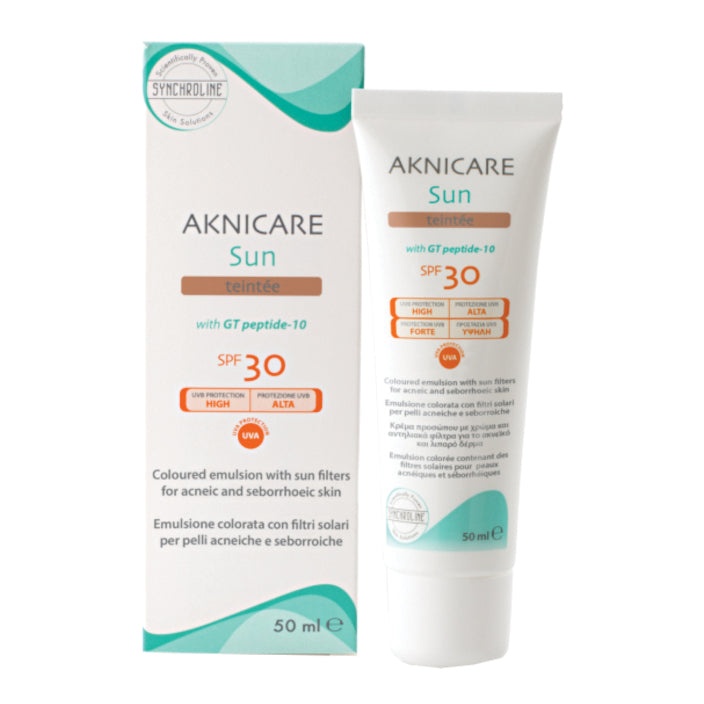 AKNICARE SUN TEINTEE DORE 50ML
