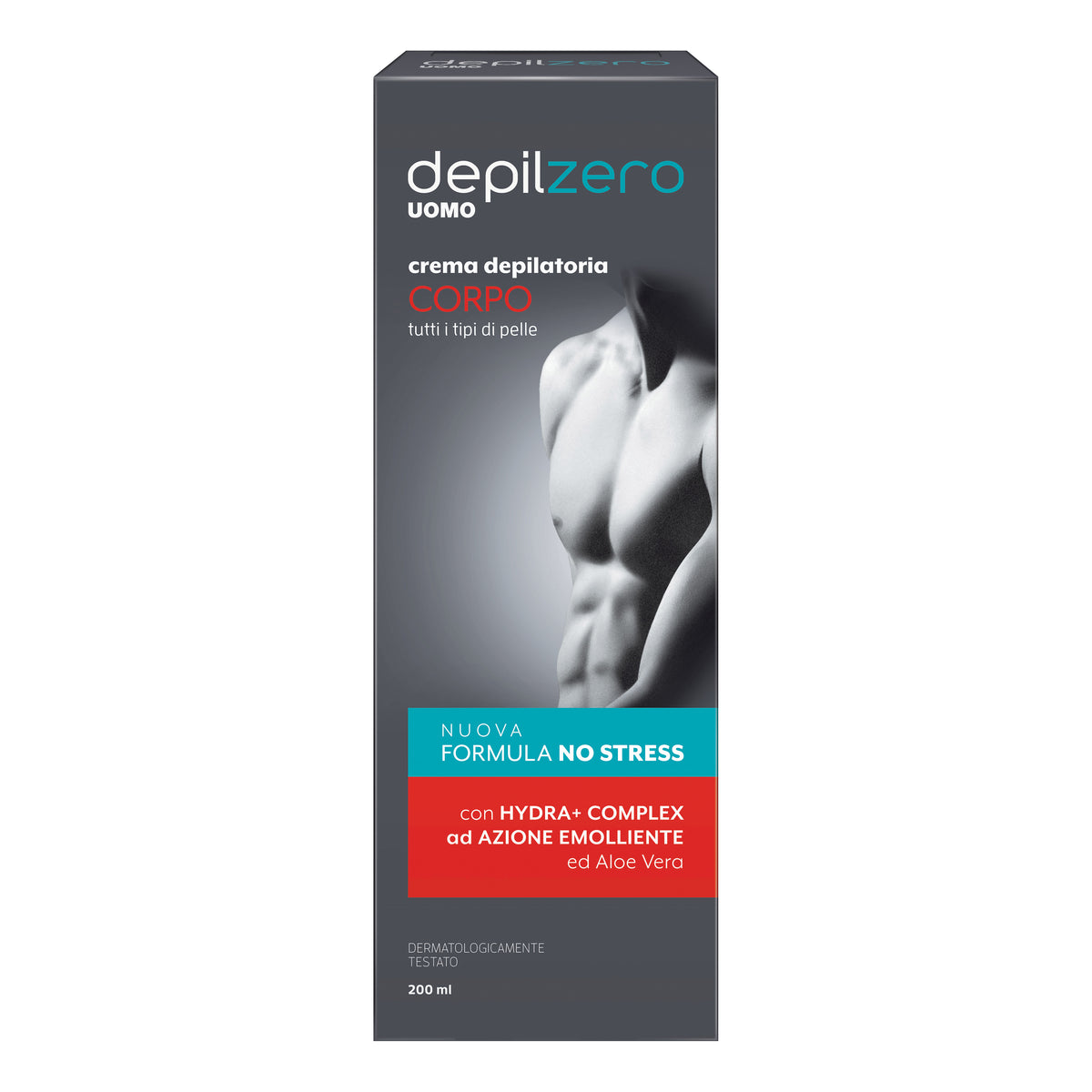 DEPILZERO CR CORPO UOMO 200ML  