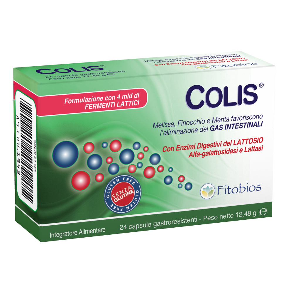 Colis Integratore Per Favorire L'Eliminazione Dei Gas Intestinali 24 ...