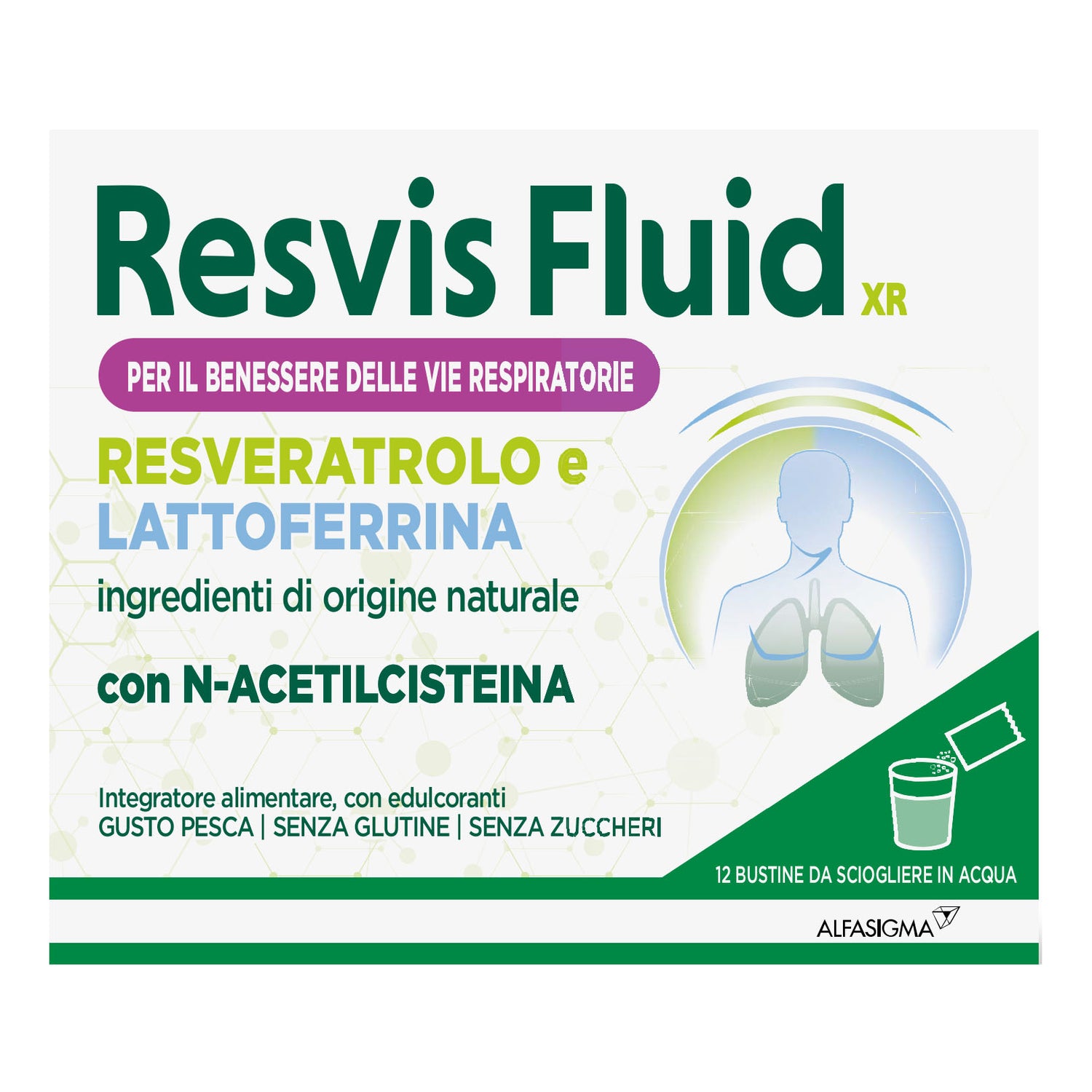 Resvis Fluid Xr Biofutura 12 Bustine