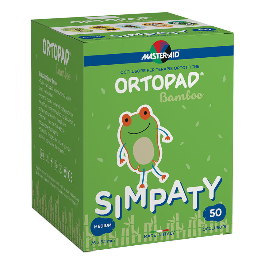 Master Aid Ortopad Simpaty Cerotti Occlusivi Per Terapie Ortottiche Regular 50 Pezzi