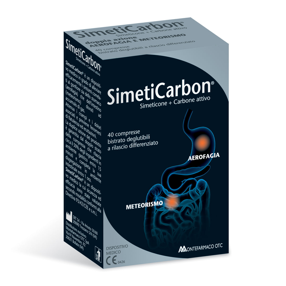 SIMETICARBON 40CPR  
