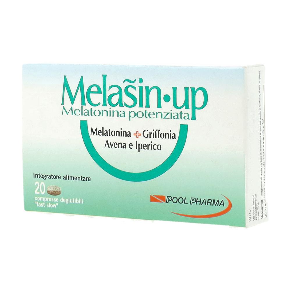 Melasin Up 1 mg 20 compresse – Integratore per Sonno e Umore