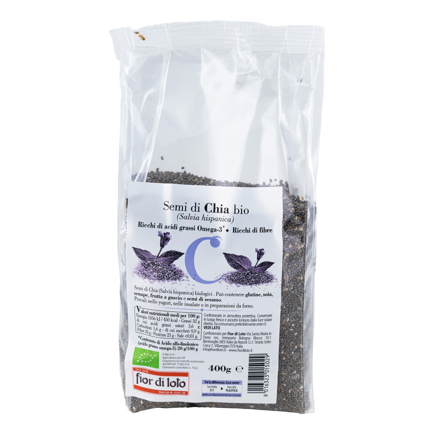 SEMI DI CHIA BIO 400G