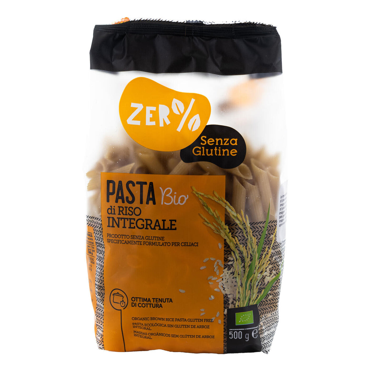 ZER% GLUTINE PENNE RISO INTEGR  