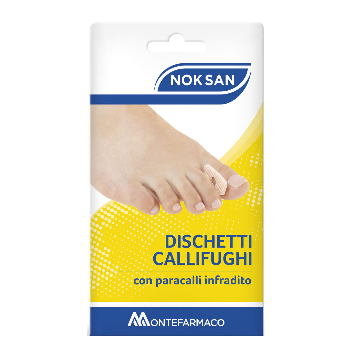 Noksan Cuscinetto Dita A Martello Con Infradito In Gel Naturale Di Silicone Taglia L 2 Pezzi