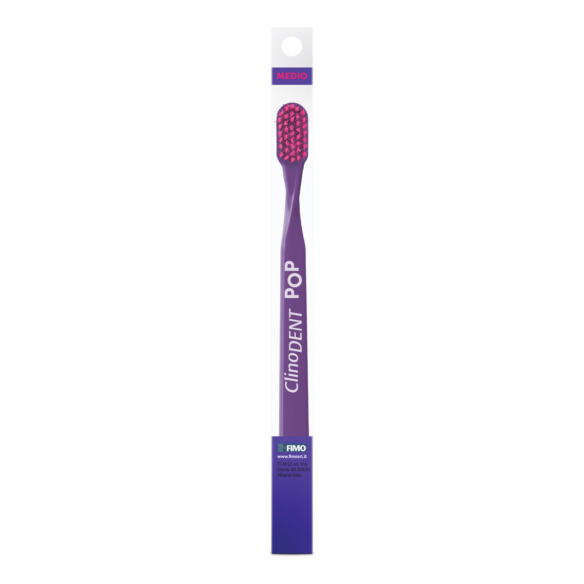 CLINODENT POP VIOLA SPAZZ M  