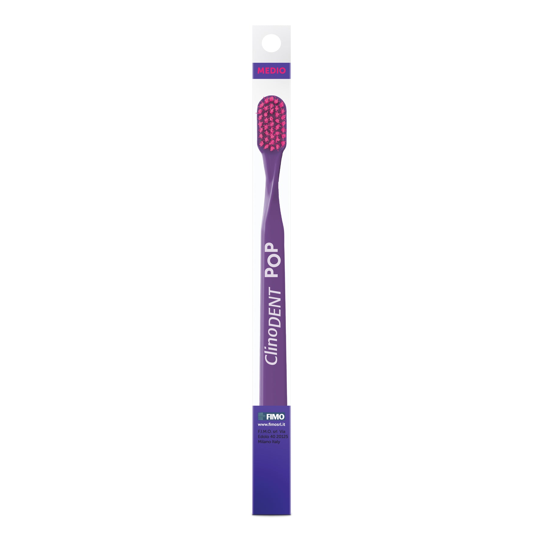 CLINODENT POP VIOLA SPAZZ M
