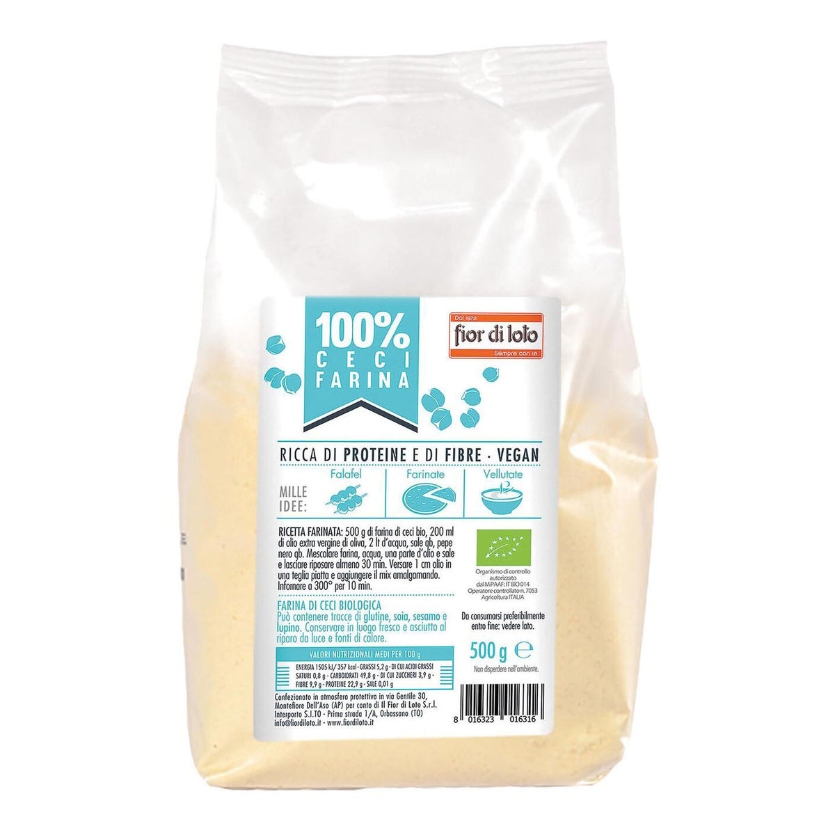 FARINA CECI BIO 500G  