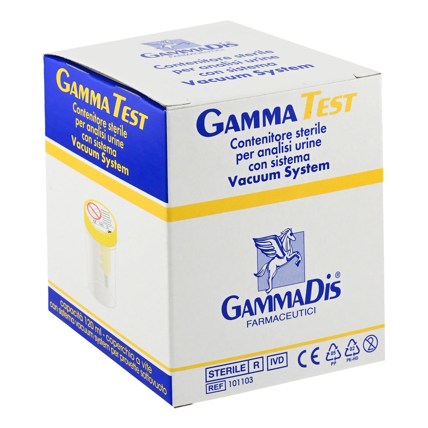 GAMMADIS CONT URINA 120ML STV