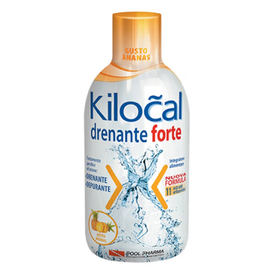 Kilocal Drenante Forte Ananas 500 ml – Depura e Drena con Gusto