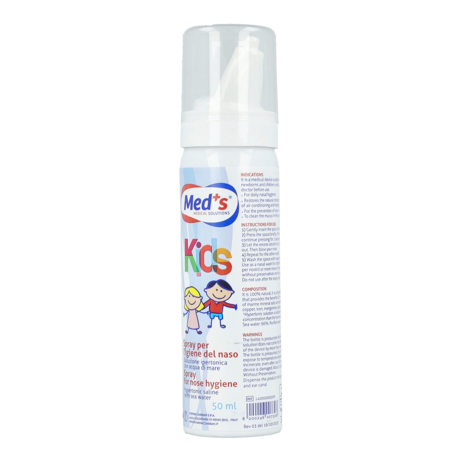 MEDS SPRAY IPERTON ACQUA NASO