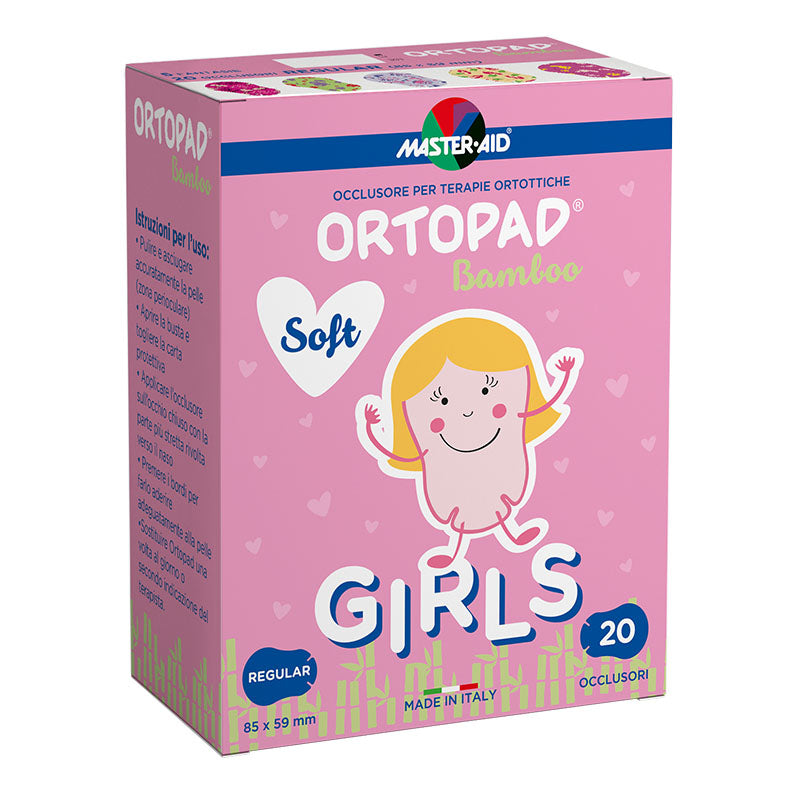 Master Aid Ortopad Cerotti Occlusivi Per Terapie Ortottiche Soft Girls Regular 20 Pezzi