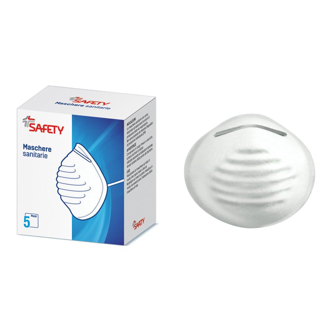 MASCHERA SANITARIA 5PZ  