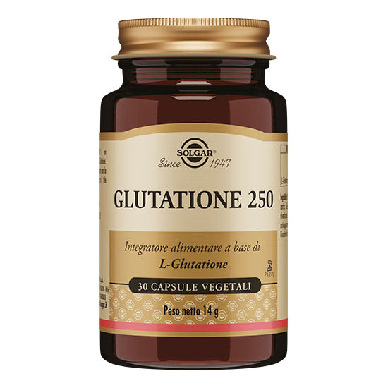 Solgar - Glutatione 250 - 30 Capsule Vegetali
