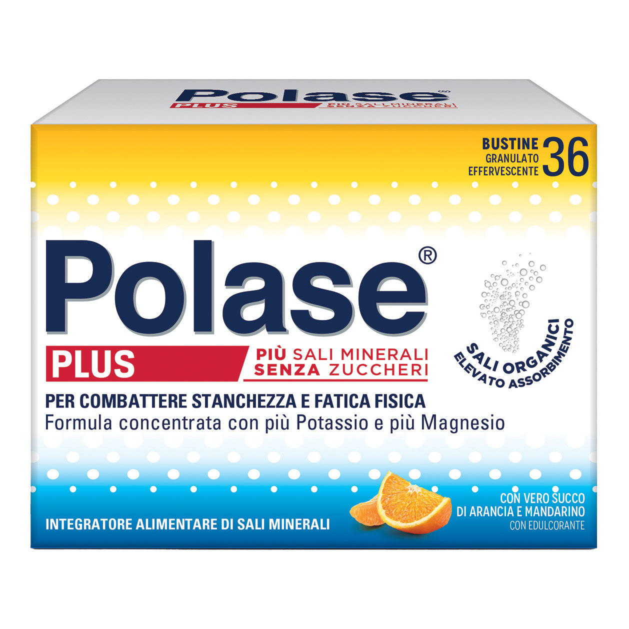 Polase Plus Gusto Arancia E Mandarino 36 Bustine Promo