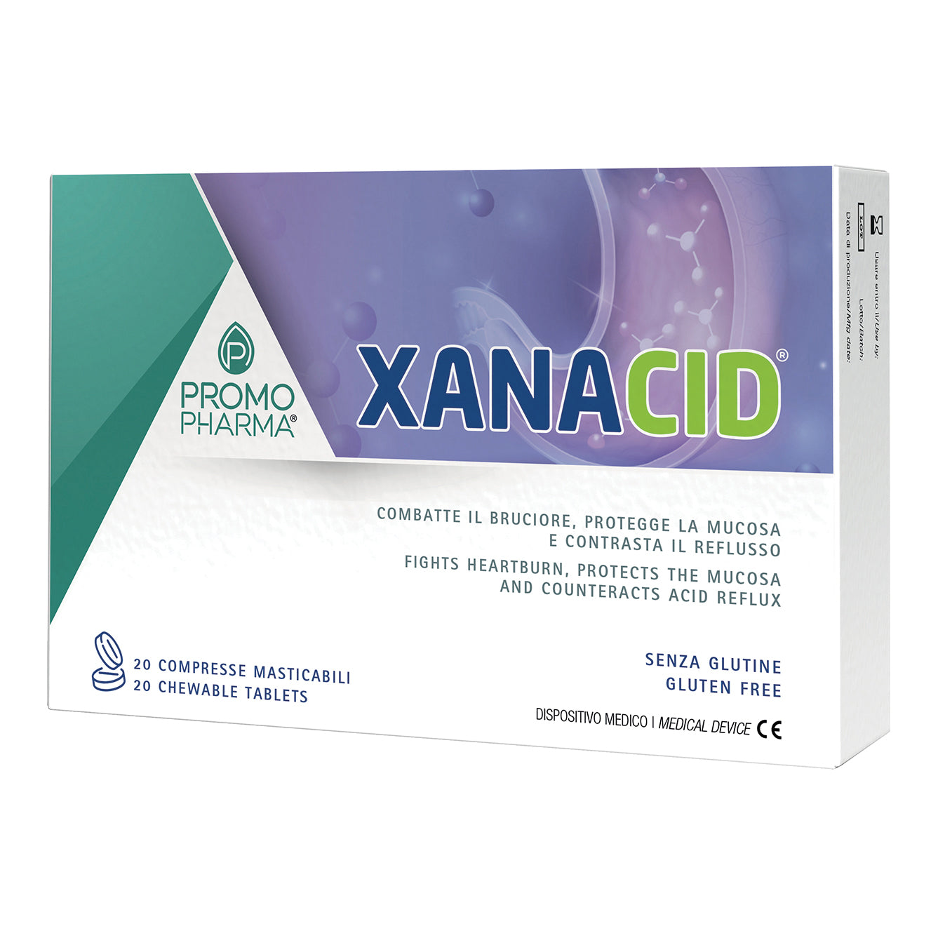 XANACID 20CPR MASTICABILI
