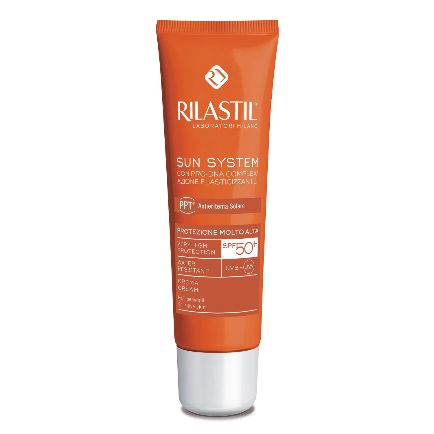Rilastil Sun System SPF50+ Crema Solare Viso Protezione Molto Alta 50 ml