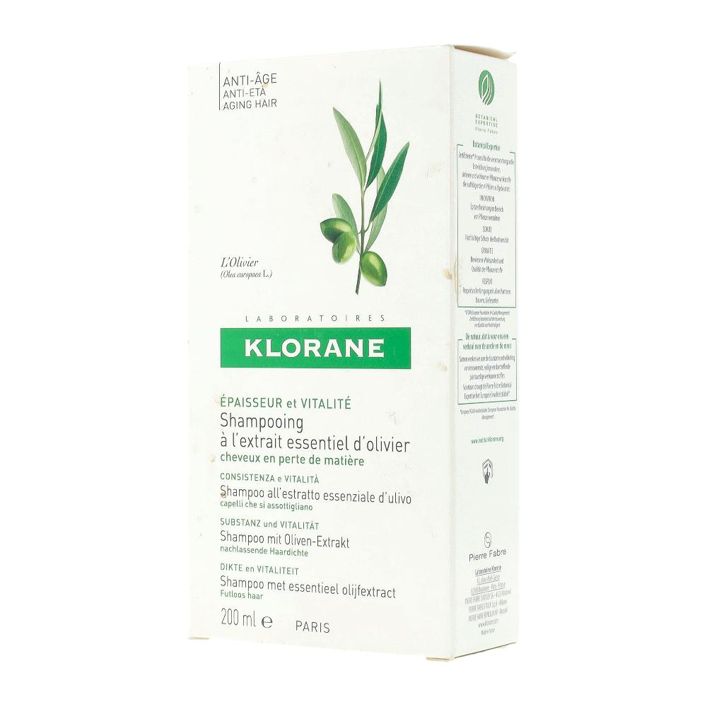 Klorane Shampoo Capelli Sfibrati Ulivo 200ml