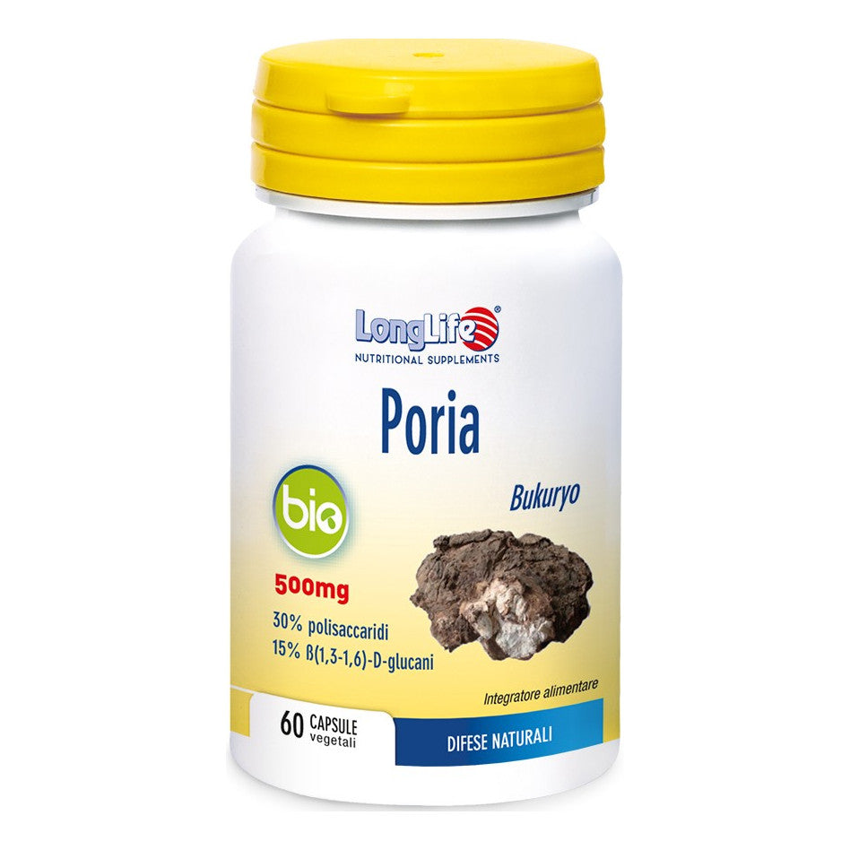 LONGLIFE PORIA BIO 60CPS VEGET  
