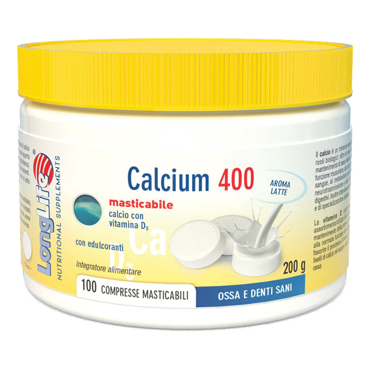LONGLIFE CALCIUM400 LATTE100CP  