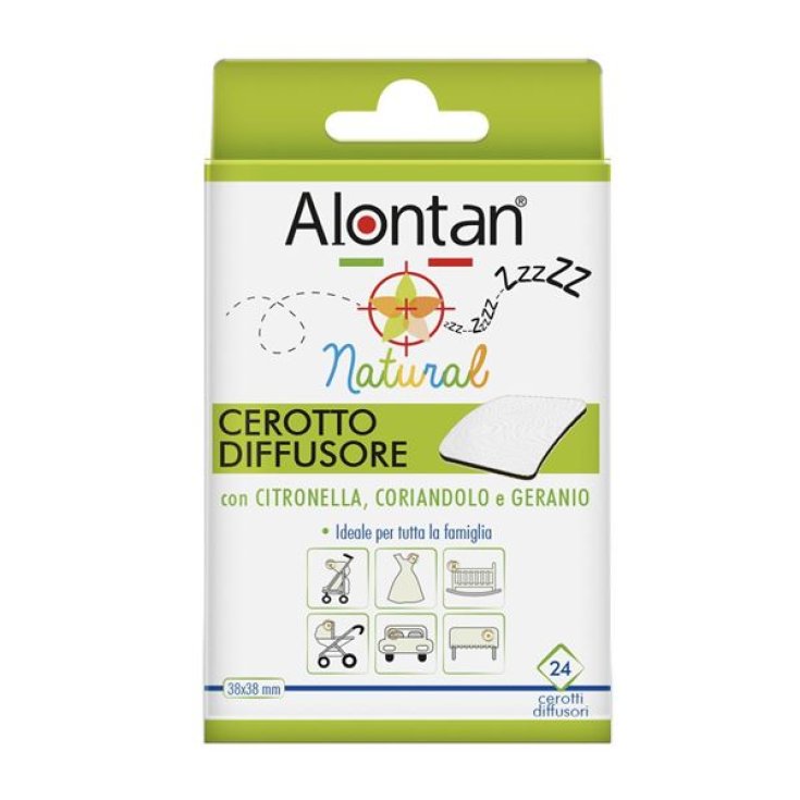 Alontan Natural | Cerotti Antizanzare Diffusore | 21 Cerotti