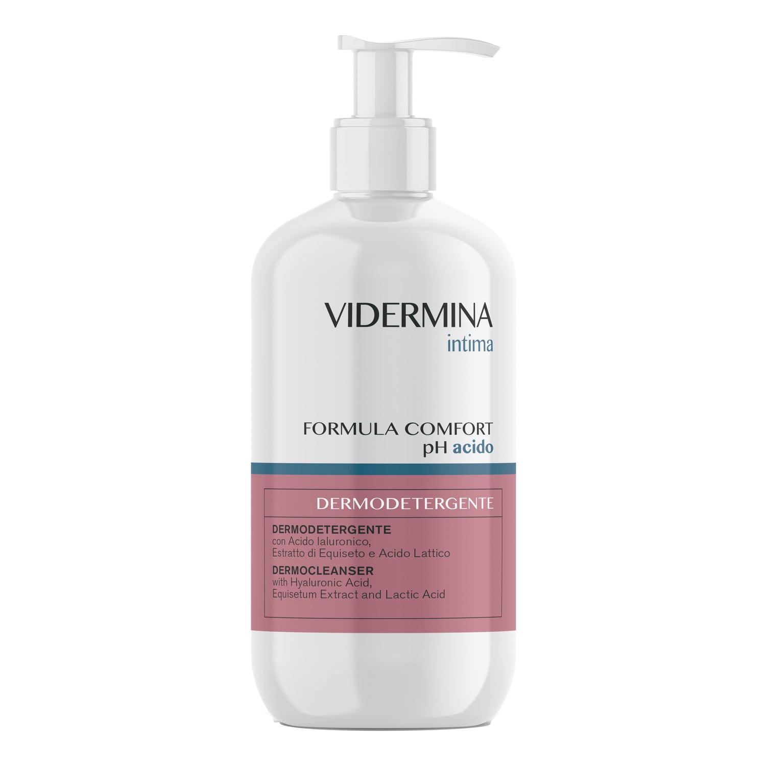 Vidermina Intima Dermodetergente Intimo Formula Comfort Ph Acido Con Dispenser 500ml