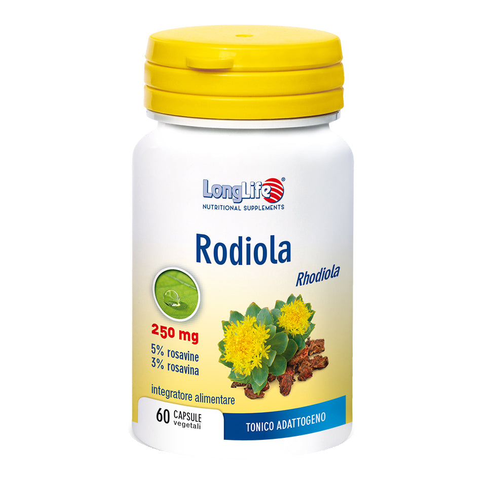 LONGLIFE RODIOLA 60CPS VEGET

