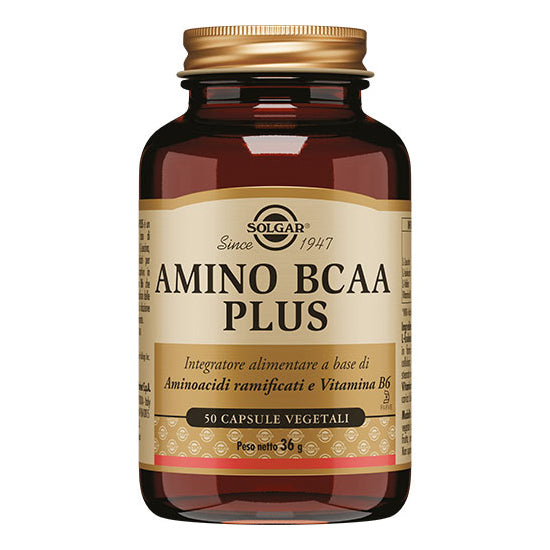 Solgar - Amino Bcaa Plus 50 Capsule Vegetali