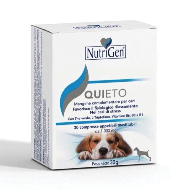 QUIETO CANE 10CPR NUTRIGEN  